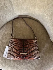 Brahmin Lorelei Feline Hermosa Genuine Leather zebra print handbag NWT
