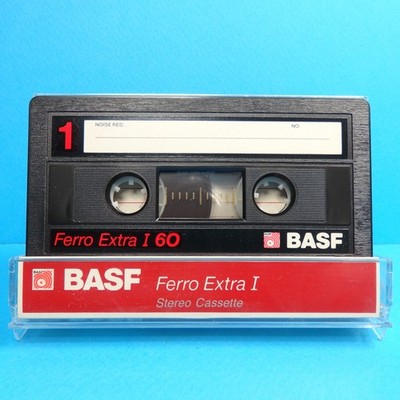   1x BASF Ferro Extra I 60 * IEC I Type 1 * Cassette Kassette кассета * 1988