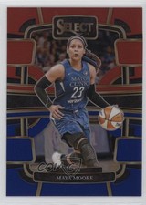 2024 Panini Select WNBA Concourse Red & Blue Prizm 347/399 Maya Moore #15 13d7