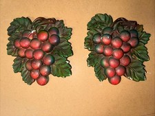 Vtg Miller Studio Chalkware Hanging Wall Plaq...