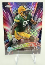 2024 Topps Chrome Football Edgerrin Cooper Future Stars X-Fractor #FS-5