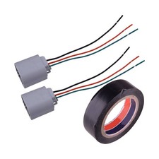 2stk H13 9008 Scheinwerfer Kabelbaum mit Klebeband Fit für Ford F-150 2004-2019