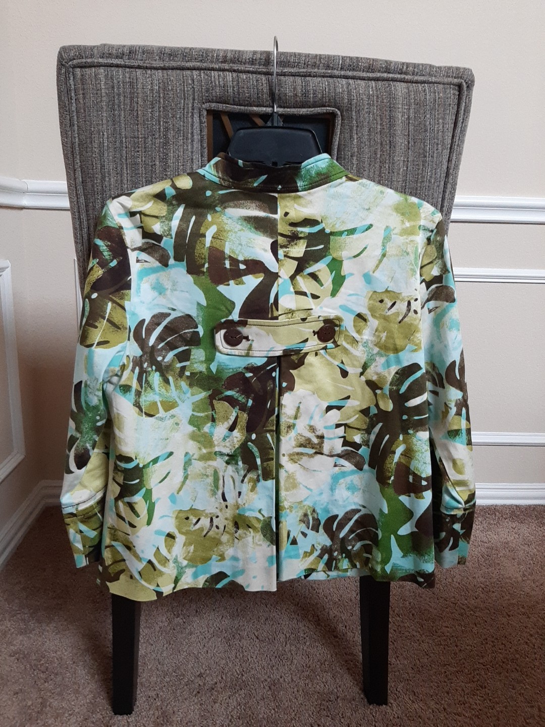 Ruby Rd. 2 Button Round Neck 3/4 Sleeve Loose Fit… - image 3