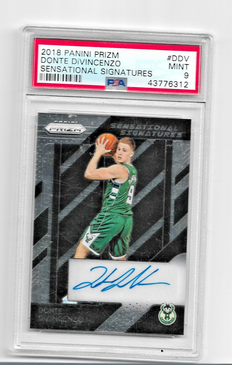 2018 Panini Prizm Sensational Signatures RC DONTE DIVINCENZO