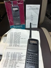 Vintage Radio Shack Scanner PRO-70 20-310 50 Channel Handheld In Box VIDEO