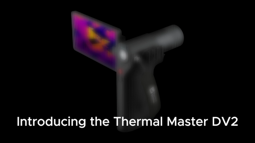 Thermal Master DV2 Thermal Camera, 50Hz Referesh Rate, 512x384 Resolution, 32GB - Video 1 of 1