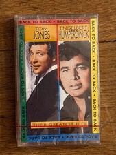Back to Back: Their Greatest Hits by Tom Jones Cassette, 1994, Rebound Records 