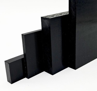 PE-HD Polyethylen Platte 10mm schwarz Kunststoff UV-beständig Zuschnitt