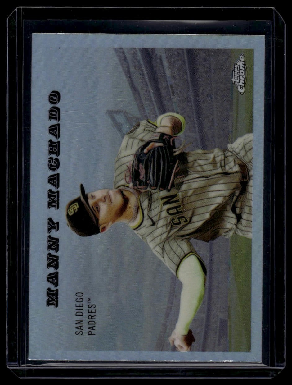 2025 Topps Chrome Platinum #55RS-18 Manny Machado 1955 Topps Rails and Sails