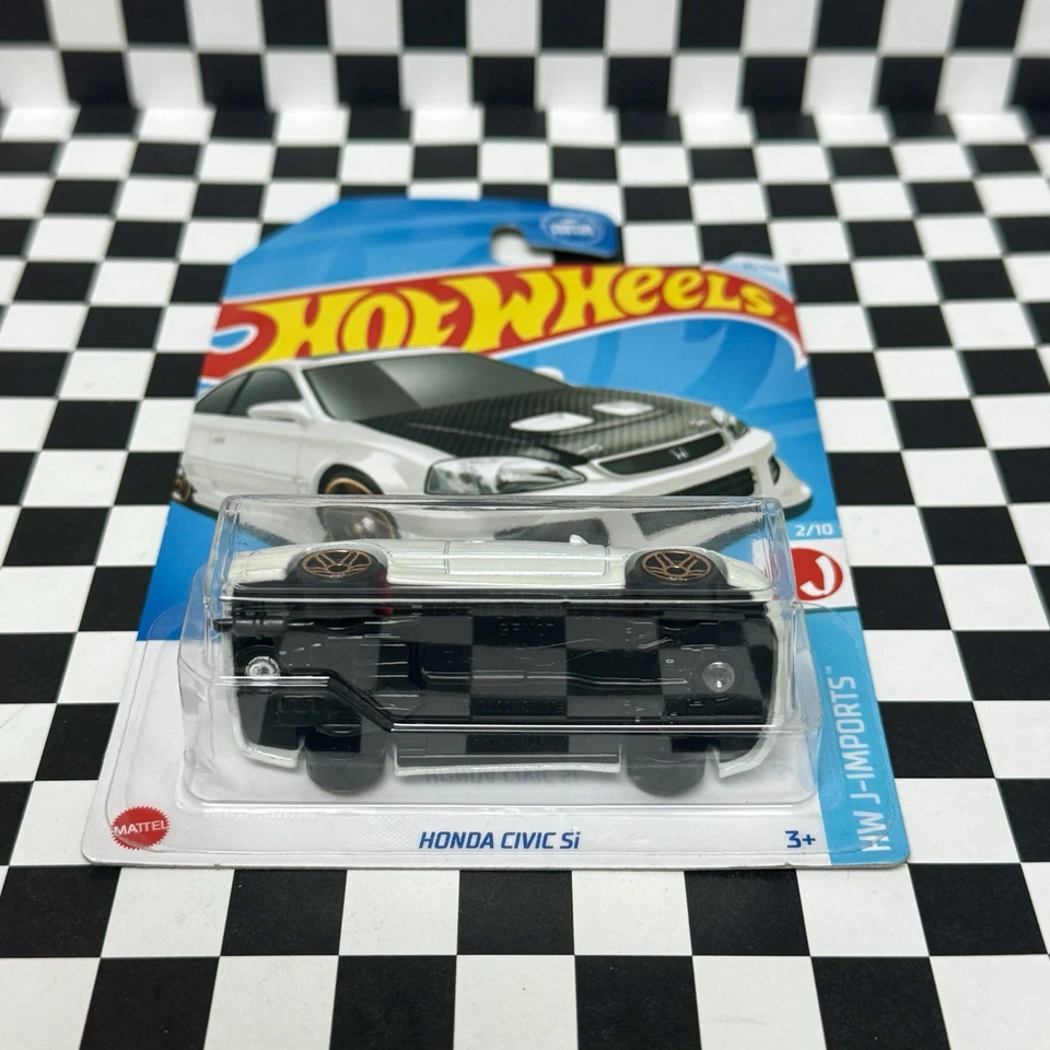 🚨 ERROR Hot Wheels Tampo - Honda Civic Si - Serie HW J-Imports - FreeProtector Foto 4 de 4