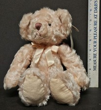 Russ Pink 8" Tall Sitting Isabella Teddy Bear Plush Stuffed Animal Collectible