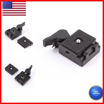 FocusFoto Quick Release Plate Clamp Adapter Manfrotto 200PL-14 323 RC2 System