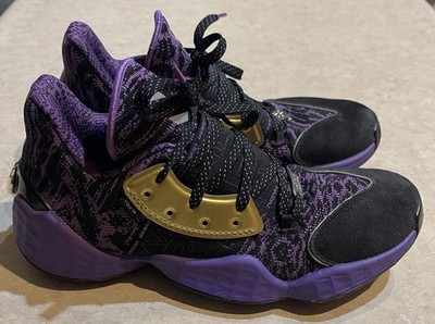 Adidas Mens Star Wars Harden Vol.4 Shoes Purple U.S. Size 6.5 Basketball Limited