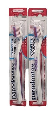 2 × Parodontax COMPLETE PROTECTION Toothbrush - EXTRA SOFT - Random Color