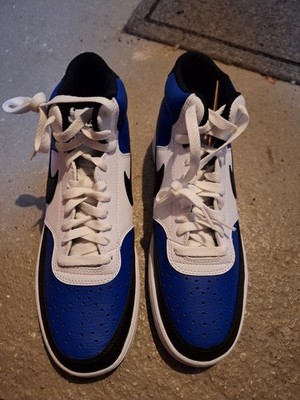 Nike Court Vision Mid blau weiss neu Gr 44