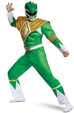 Mighty Morphin Power Rangers Green Ranger Classic Muscle Adult Costume