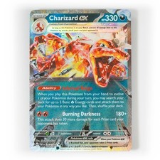 Pokemon - Charizard ex - 054/091 - SV Paldean Fates - Half Art Card