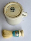 Vintage Hall Barber Shaving Cup & Brush 40’s/50’s — photo 3