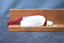 Bucktail Jig Fishing Lure, Weighted Head with Hook and Hair, Water Movement