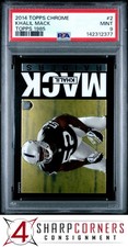 2014 TOPPS CHROME TOPPS 1985 #2 KHALIL MACK RC RAIDERS PSA 9
