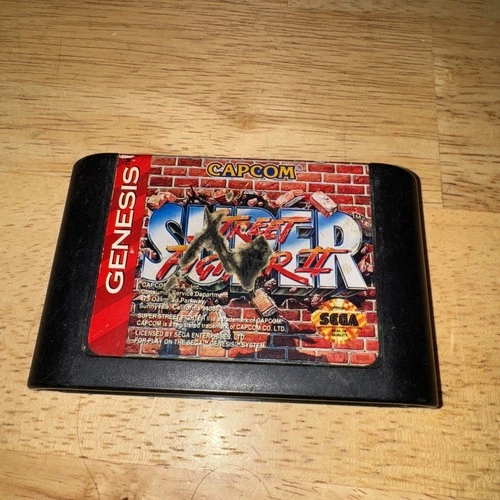 SEGA GENESIS - SUPER STREET FIGHTER 2 (1994) - Game Cartridge ONLY