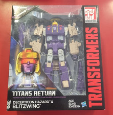 Transformers Titans Return Decepticon Hazard and Blitzwing