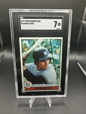 1977 Topps Burger King New York Yankees Baseball Cards 20