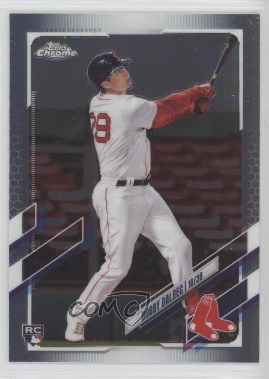 2021 Topps Chrome Bobby Dalbec #151 1k6y