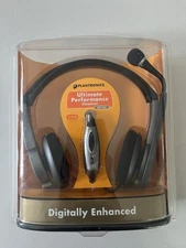 Plantronics Enhanced Multimedia Headset Audio 60 Chat Gaming Music NEW DSP-500