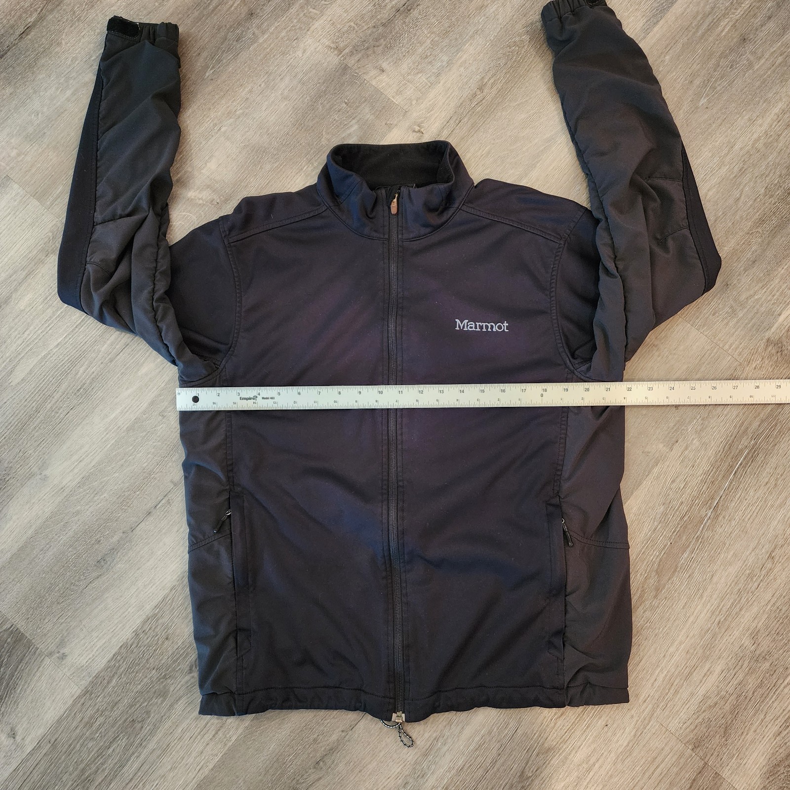Marmot Windstopper Softshell Black Jacket Men Lar… - image 16