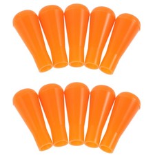10 Pcs Arrowheads Hunting Arrows Removable Tips Bracers Colored Rubber