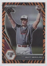 2021 Panini Prizm Draft Picks Tiger Stripes 19/99 Matt Mikulski #PDP50 rw9