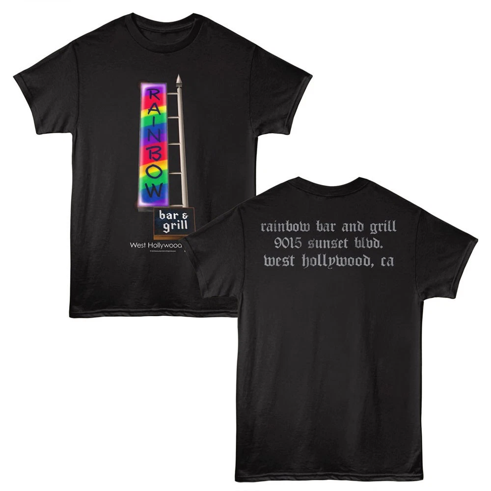 Rainbow Bar And Grill 9015 Sunset Blvd West Hollywood California Men's T Shirt