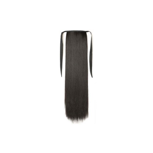 Tail Long straight Wigs Synthetic Ponytail Drawstring Ponytail Hair Extension - Picture 13 of 21