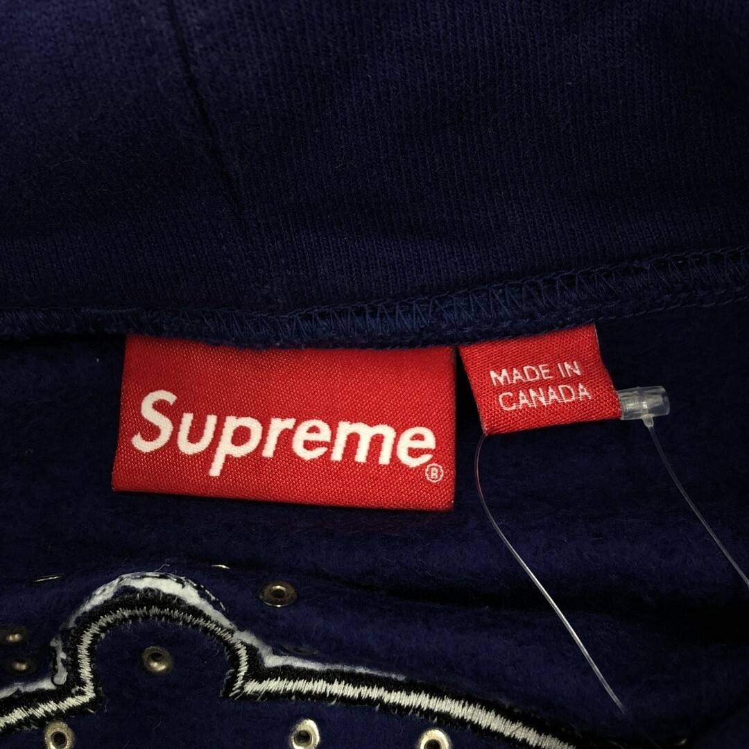 トップス Supreme 20AW/Pharaoh Studded Hooded Supreme Pharaoh Studded Hooded Sweatshirt Natural Men's