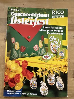 Rico Design Band 31 Embroidery Ideas for Easter for Needlework