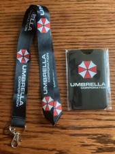 Umbrella Corporation Id Holder and Lanyard Resident Evil