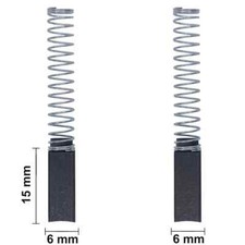 Spazzole carbone carbone motore per sega Metabo ST 450, STE 350