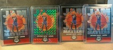 Anthony Davis 2019-20 Panini Mosaic Prizm GREEN JAM MASTERS  Holo 4x Card lot 