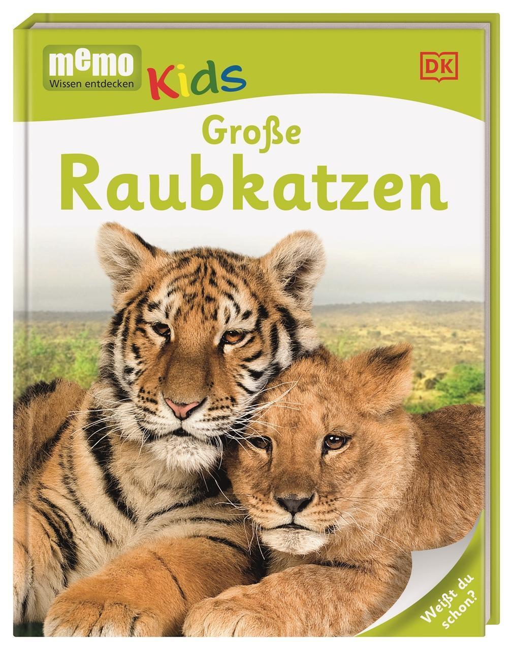 Memo Kids. Große Raubkatzen Michael Schmidt