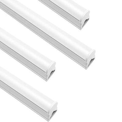 LightingWill LED T5 Integrated Fixture 3FT, Warm White 3000~3500K, 14W,  