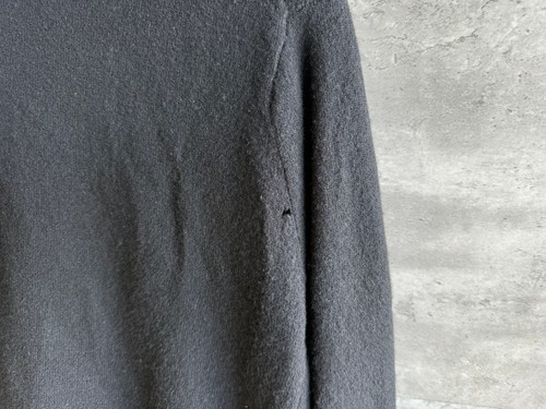 Cardigan vintage anni 80 Jem Exclusive Imports nero lana di agnello floreale perline taglia XL - Foto 8 di 8