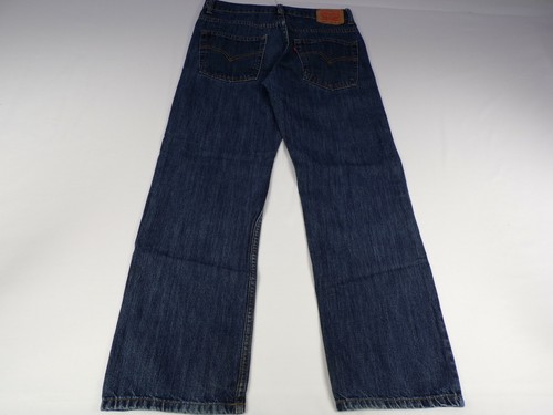 Vintage Levis 550 Jeans Youth Unisex 16 28 x 28 Blue Denim Red Tab Relaxed Fit & - Picture 9 of 9