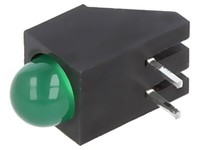 2X SSF-LXH100GD Led Im GehäUse GrüN 4,75Mm Anz.Dioden: 1 20Ma 60° 2,2-2,6V Lumex