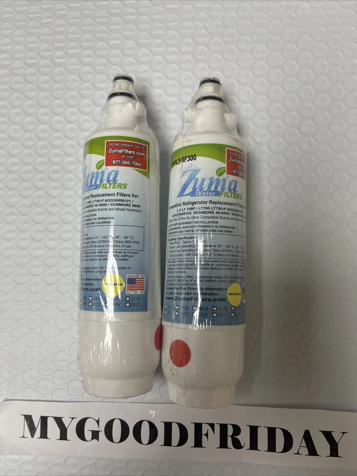 COMPATIBLE Kenmore/ LG Water & Ice Filter ZWFL7-RF300 MADE IN THE USA  Pack Of 2 - Image 2 of 4