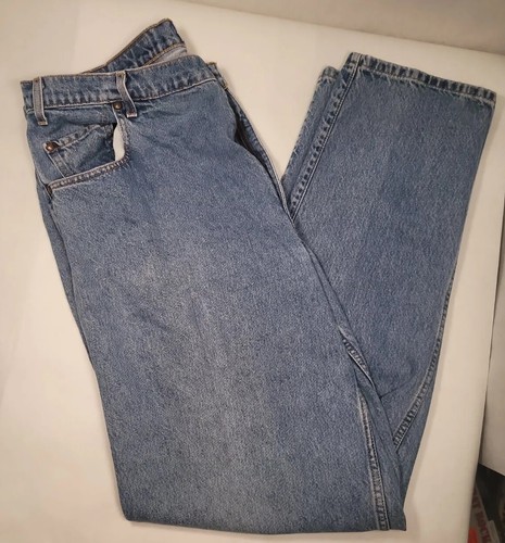 Vintage Levi Strauss 545 Jeans Size Men Loose Fit Denim 90’s Measure 42x35 - Picture 3 of 9