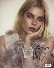 Lucy Boynton Sexy Autographed Signed 8x10 Photo ACOA