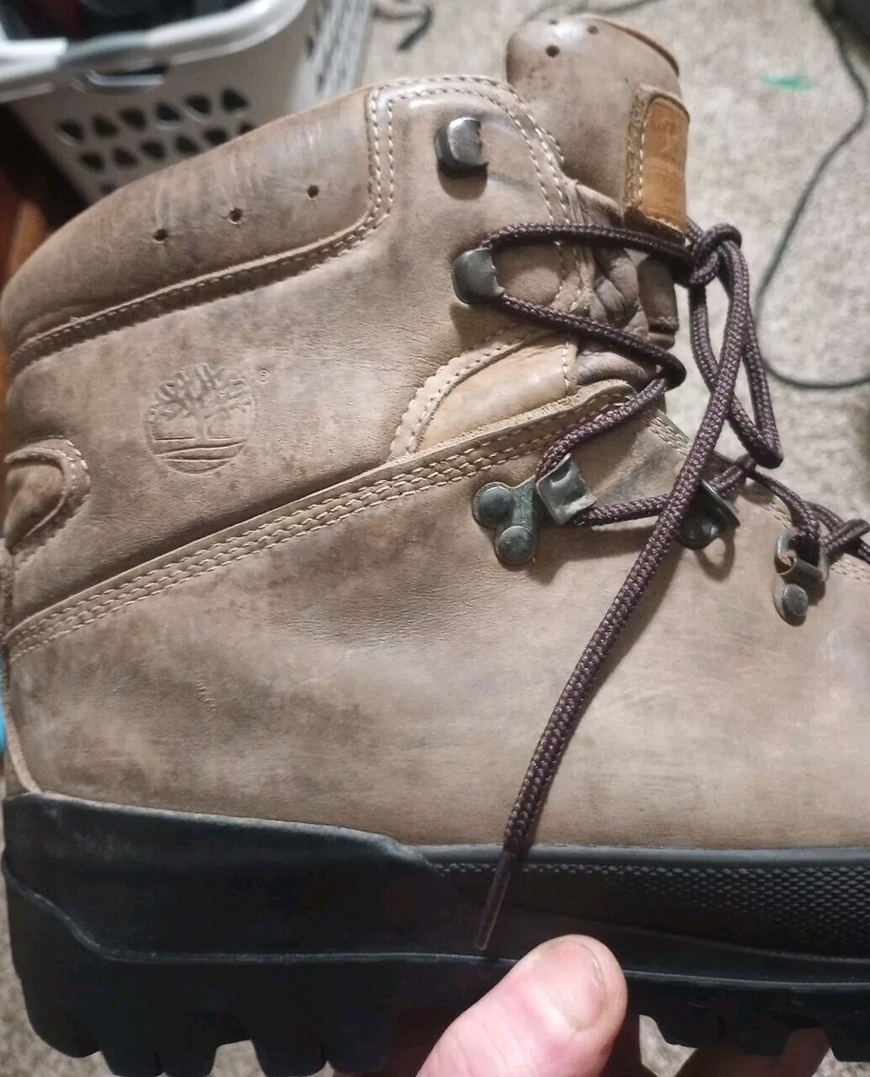 TIMBERLAND- World Hiker,Made In Italy Mens Boots Sz 9 RARE  display picture 3
