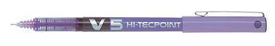 Roller Hi-Tecpoint V5 Viola  | Pilot