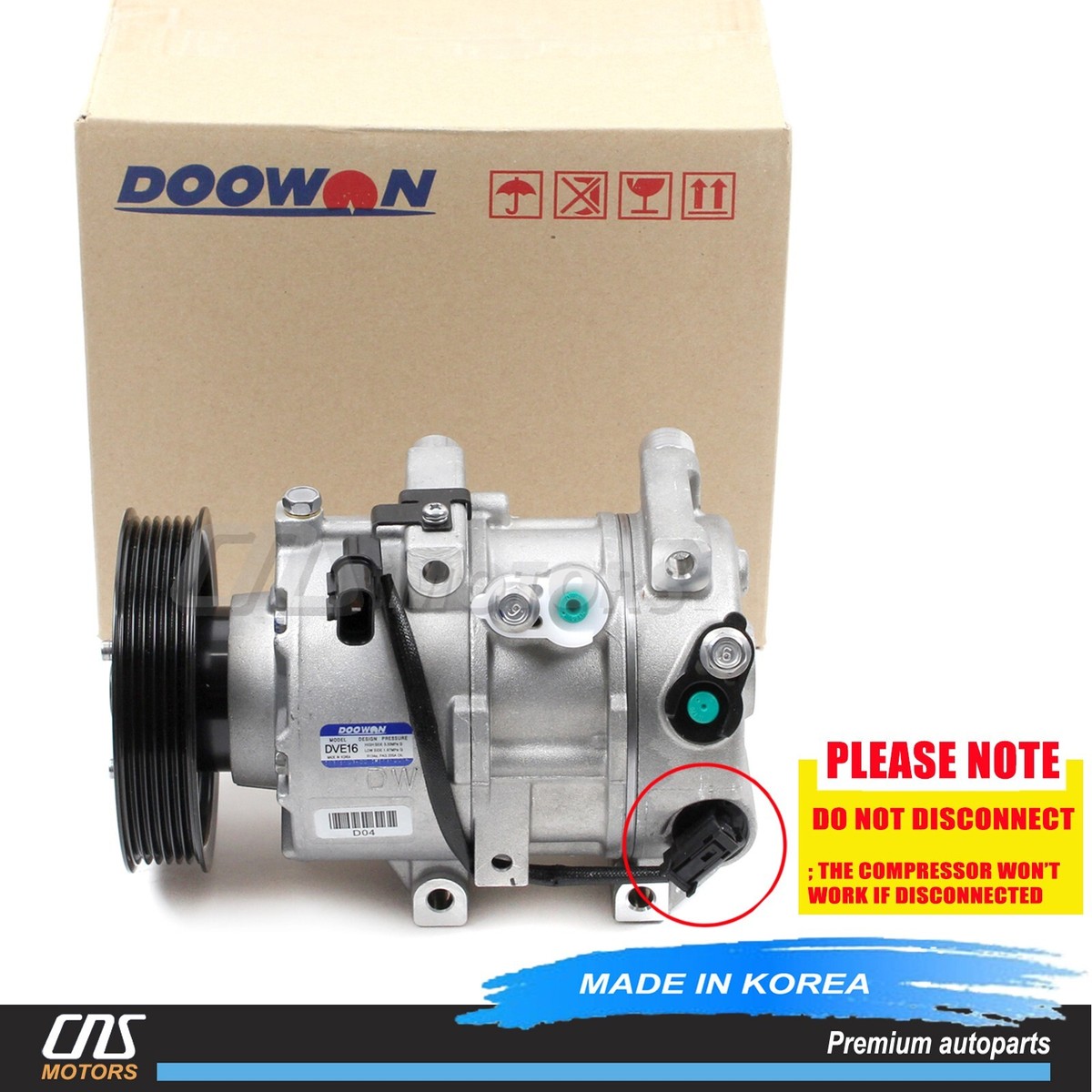 OEM Hyundai Genesis Coupe 3.8L 2013-2016 for A/C Compressor w